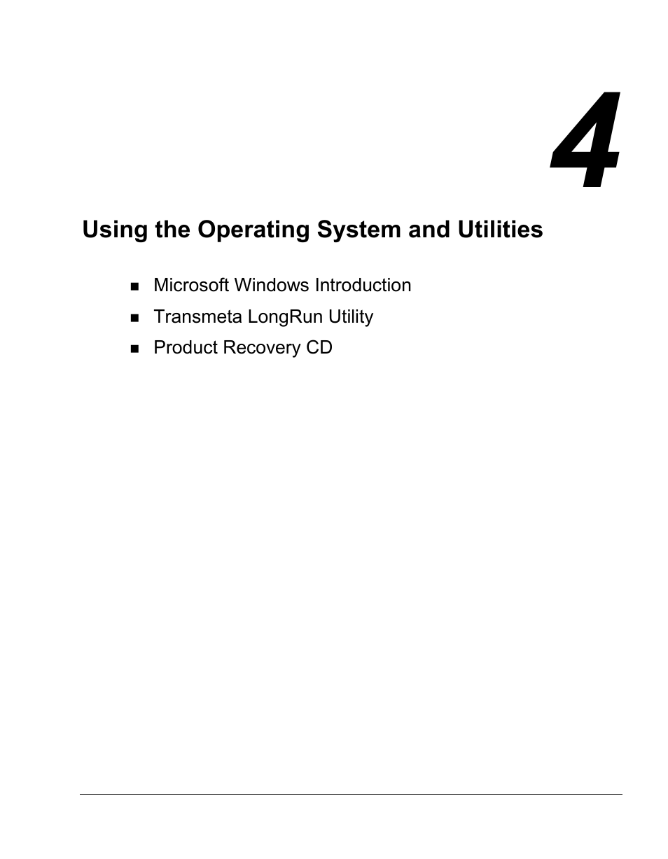 Using the operating system and utilities | NEC Versa Series User Manual | Page 56 / 150