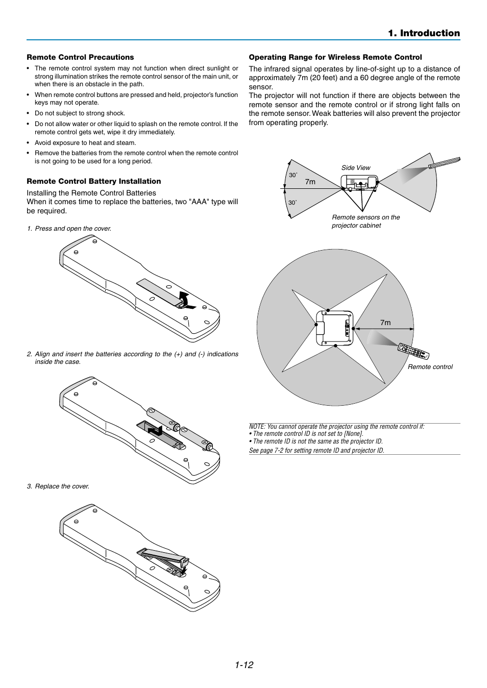 12 1. introduction | NEC GT5000 User Manual | Page 17 / 105