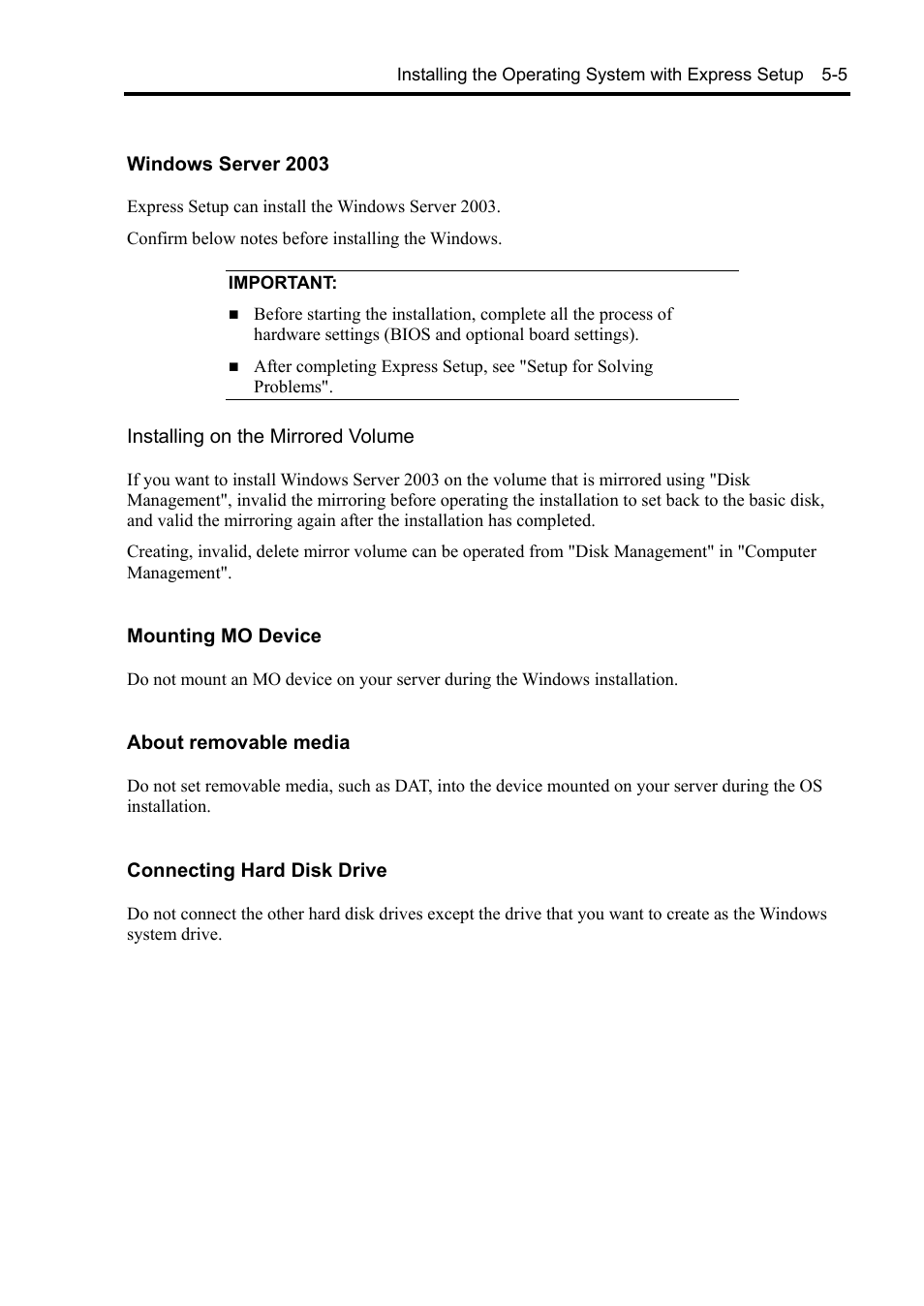 NEC Express 5800/230Eh User Manual | Page 117 / 342