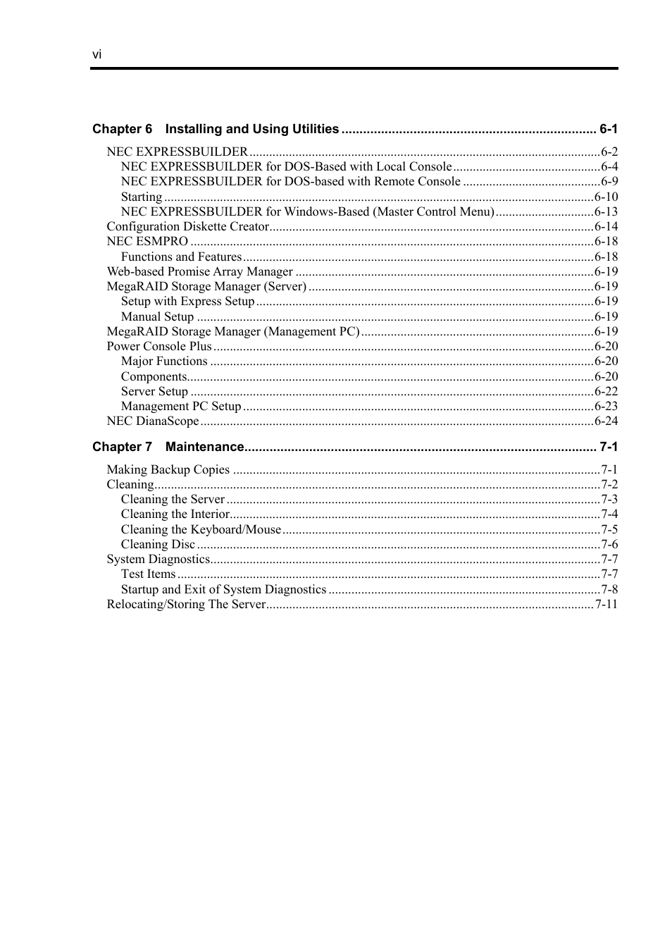 NEC Express 5800/230Eh User Manual | Page 12 / 342