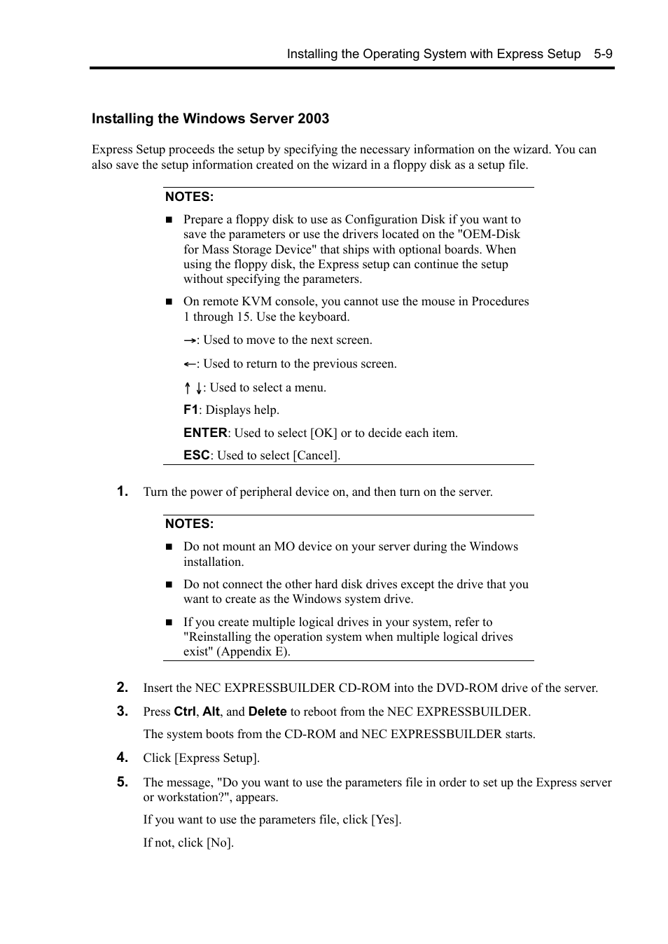 NEC Express 5800/230Eh User Manual | Page 121 / 342