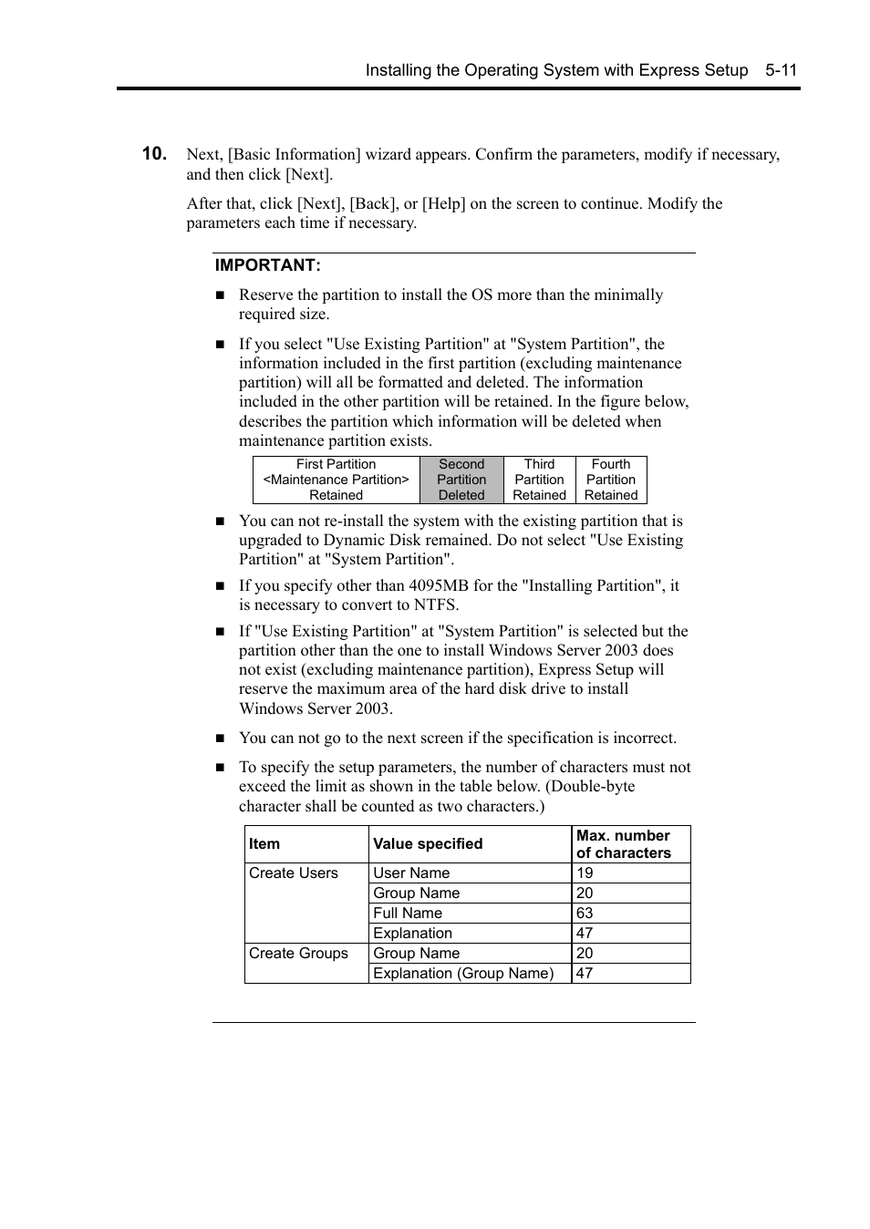 NEC Express 5800/230Eh User Manual | Page 123 / 342