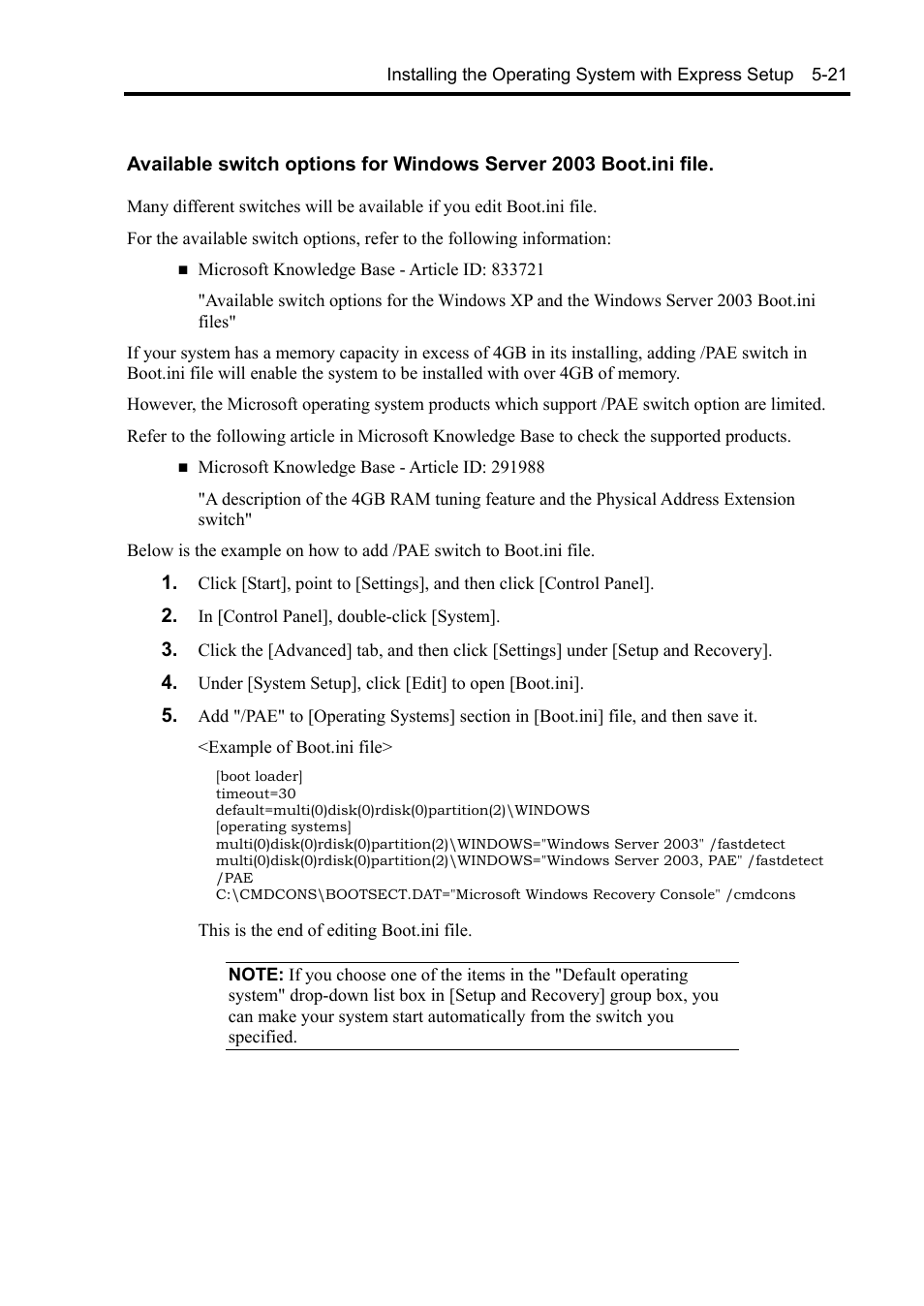 NEC Express 5800/230Eh User Manual | Page 133 / 342