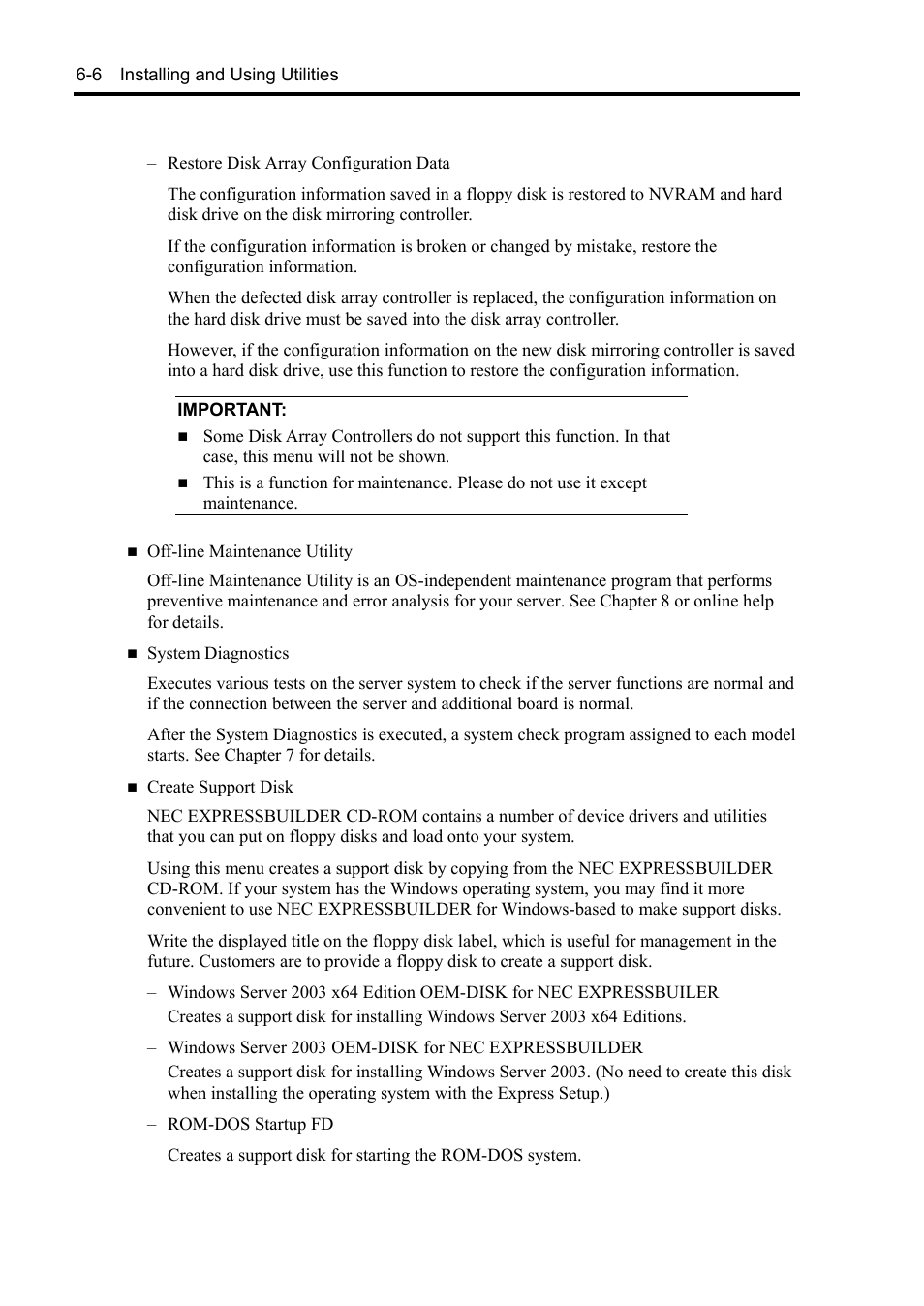 NEC Express 5800/230Eh User Manual | Page 146 / 342