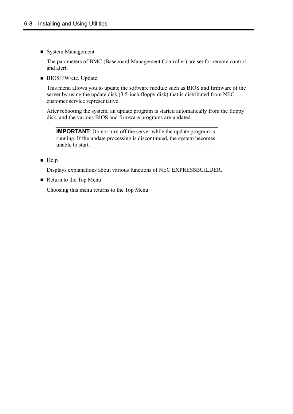 NEC Express 5800/230Eh User Manual | Page 148 / 342