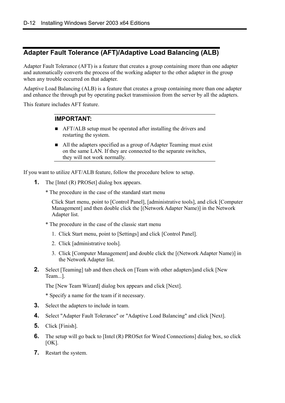 NEC Express 5800/230Eh User Manual | Page 304 / 342