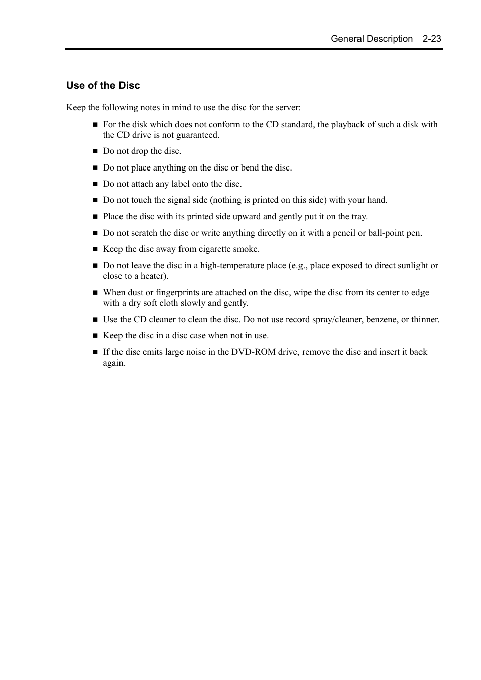 Use of the disc | NEC Express 5800/230Eh User Manual | Page 51 / 342