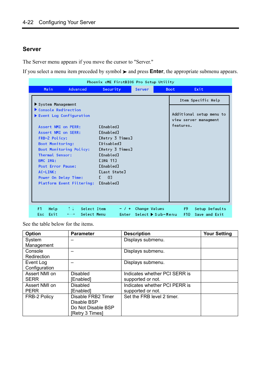 Server | NEC Express 5800/230Eh User Manual | Page 86 / 342
