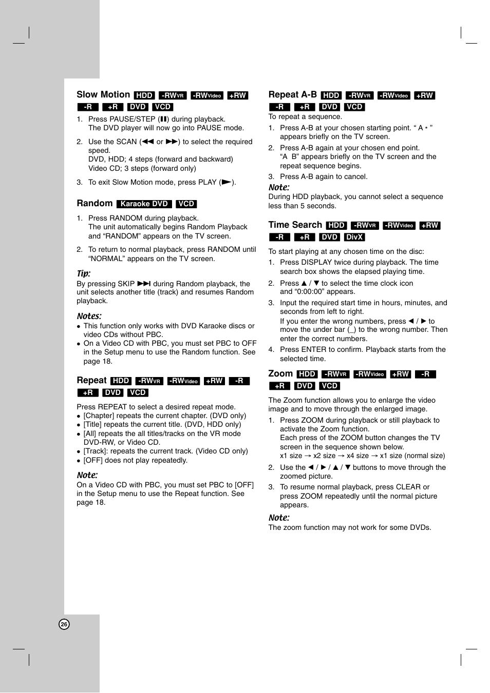 NEC NDH-160 User Manual | Page 26 / 60