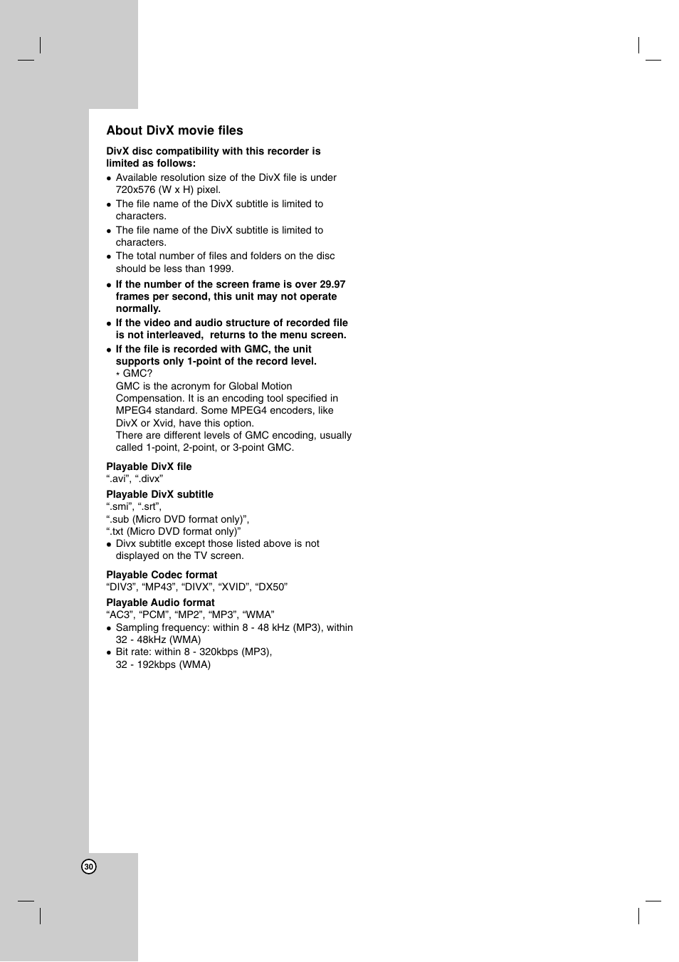 NEC NDH-160 User Manual | Page 30 / 60