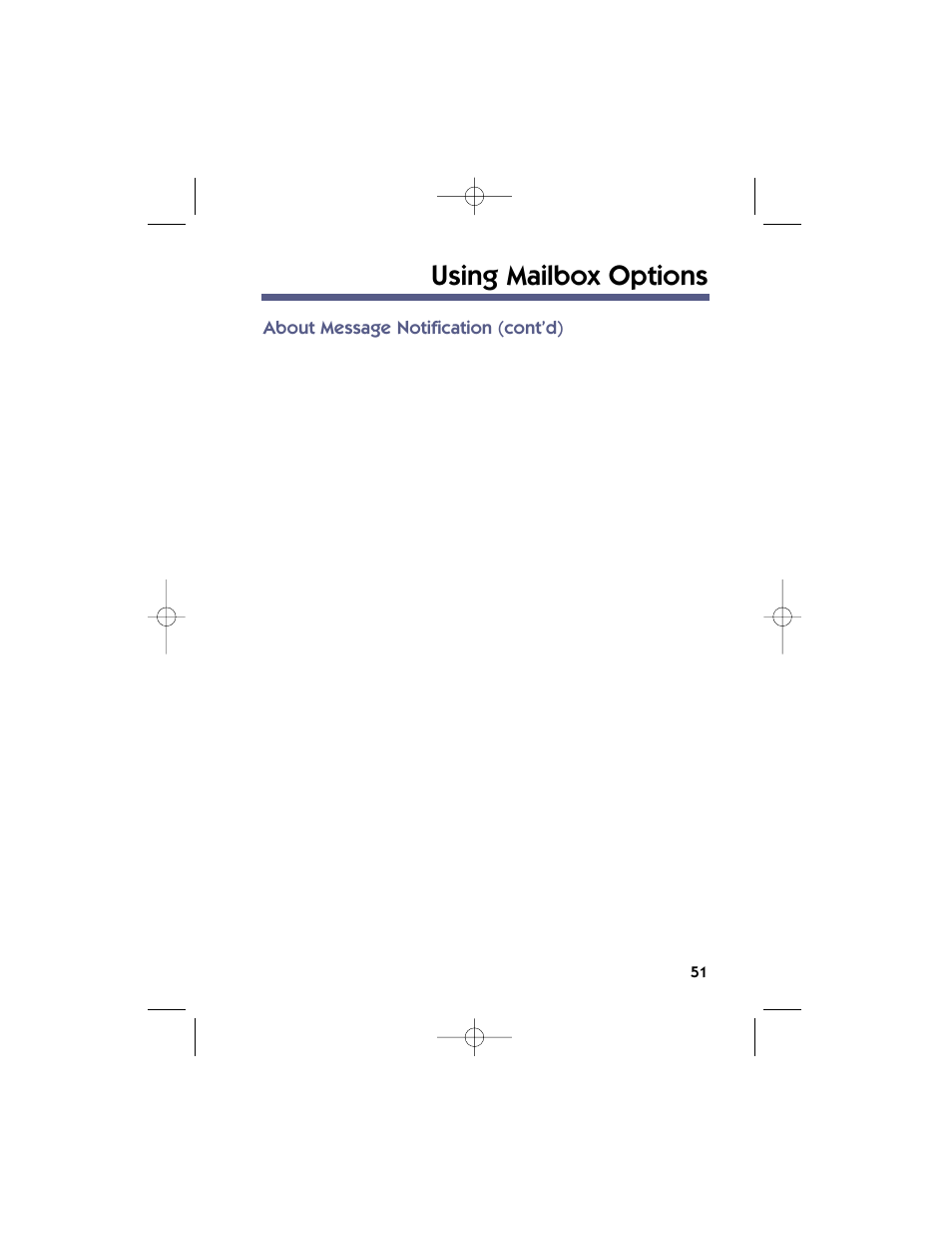 Using mailbox options | NEC 17600SUG05 User Manual | Page 55 / 82