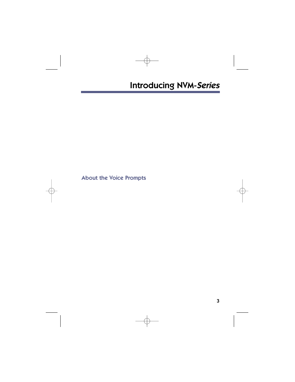 Introducing nvm- series | NEC 17600SUG05 User Manual | Page 7 / 82