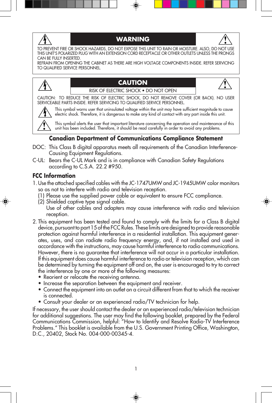 NEC E750 User Manual | Page 3 / 60