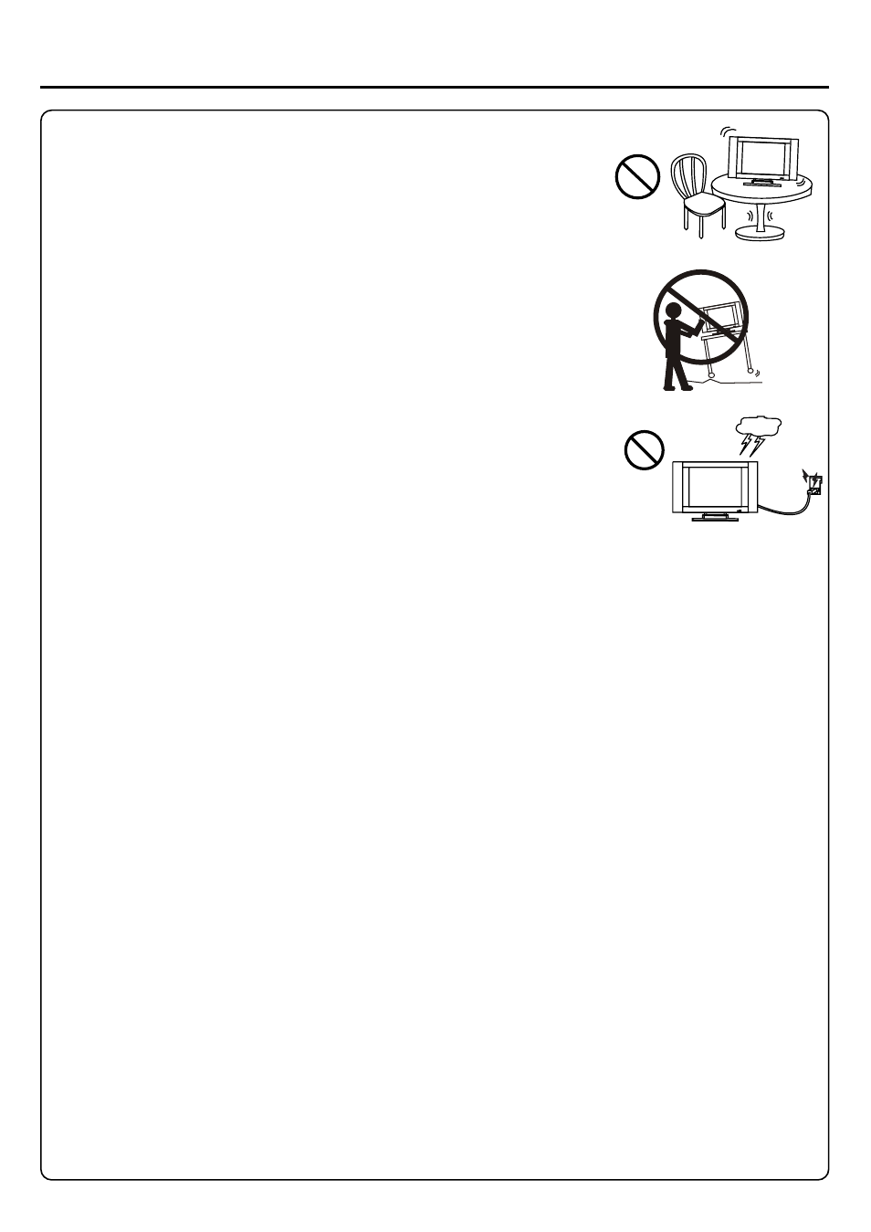 Important safety precautions | NEC TFTV515Y User Manual | Page 5 / 27
