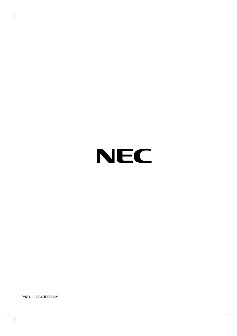 NEC NDV-28 User Manual | Page 23 / 23