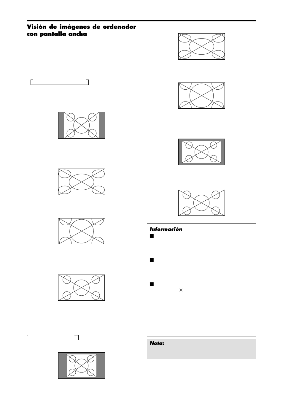 Visión de imágenes de ordenador con pantalla ancha | NEC PX-42XM4A User Manual | Page 109 / 192