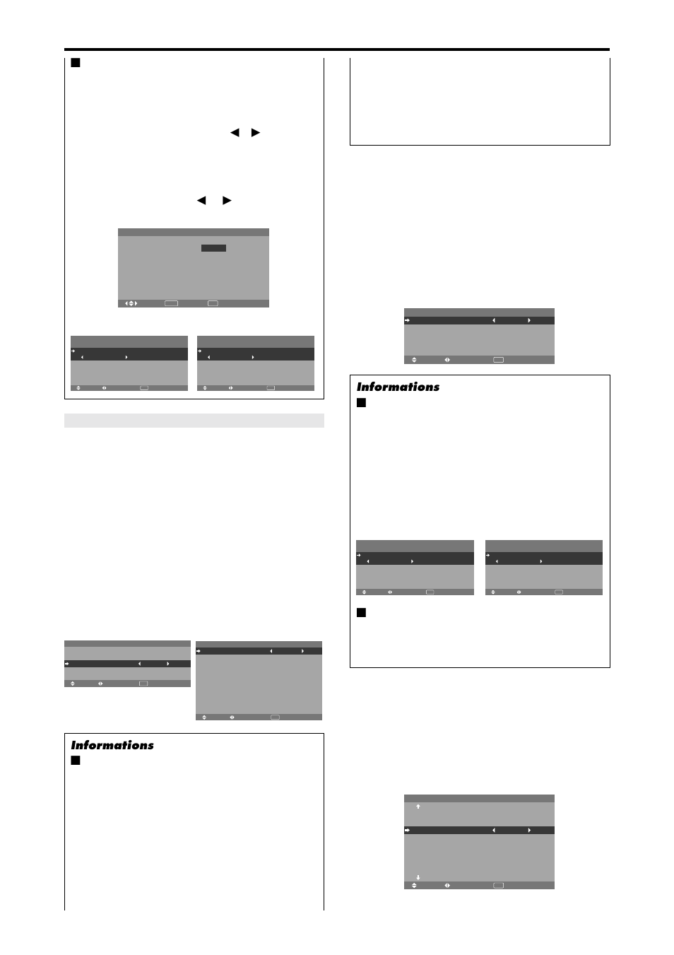 Image dans image côte à côte | NEC PX-42XM4A User Manual | Page 78 / 192