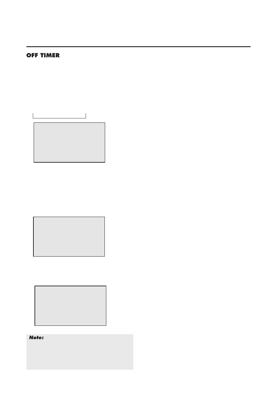 Off timer | NEC 4200W User Manual | Page 19 / 44