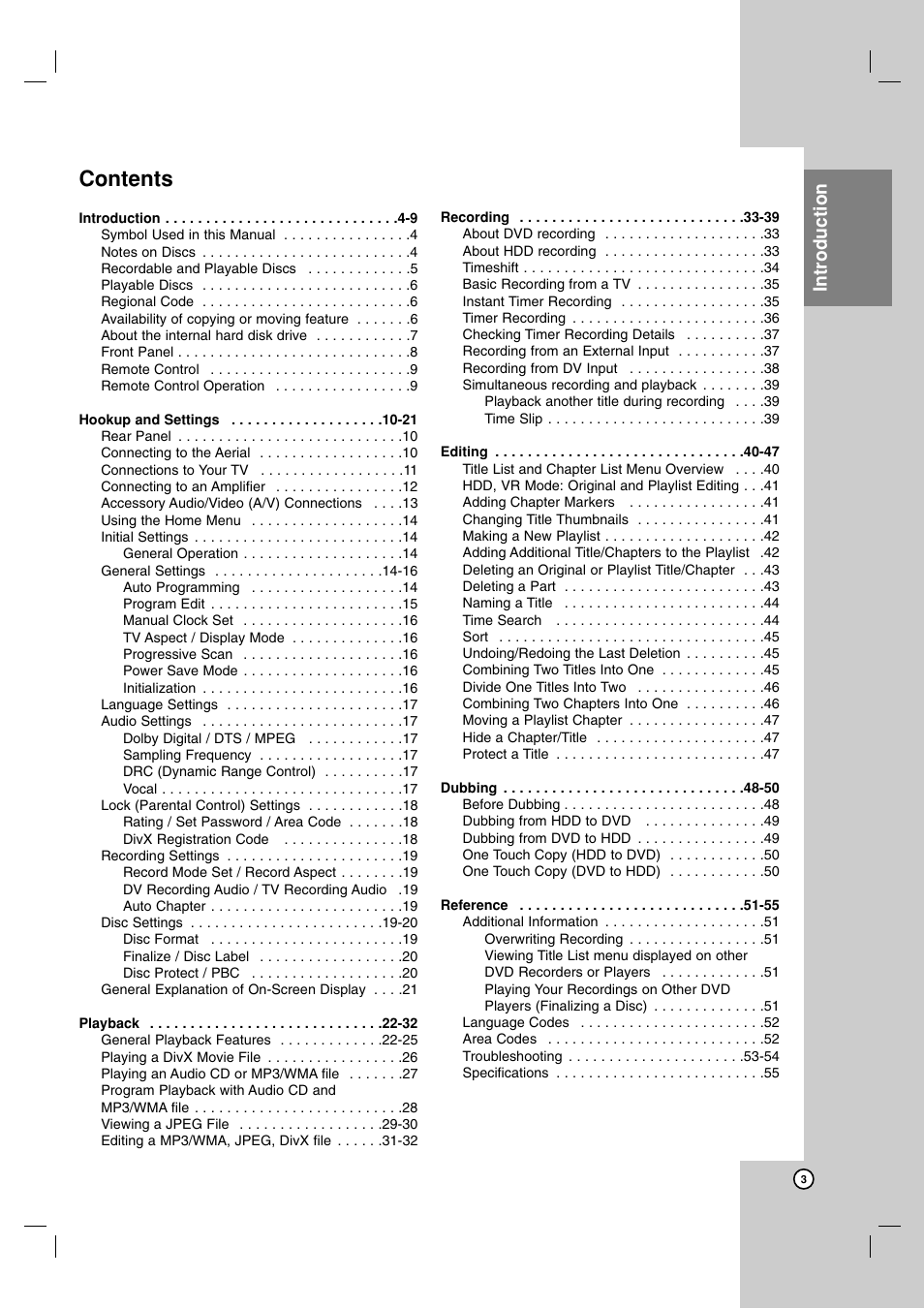 NEC NDH-81 NDH-161 User Manual | Page 3 / 57