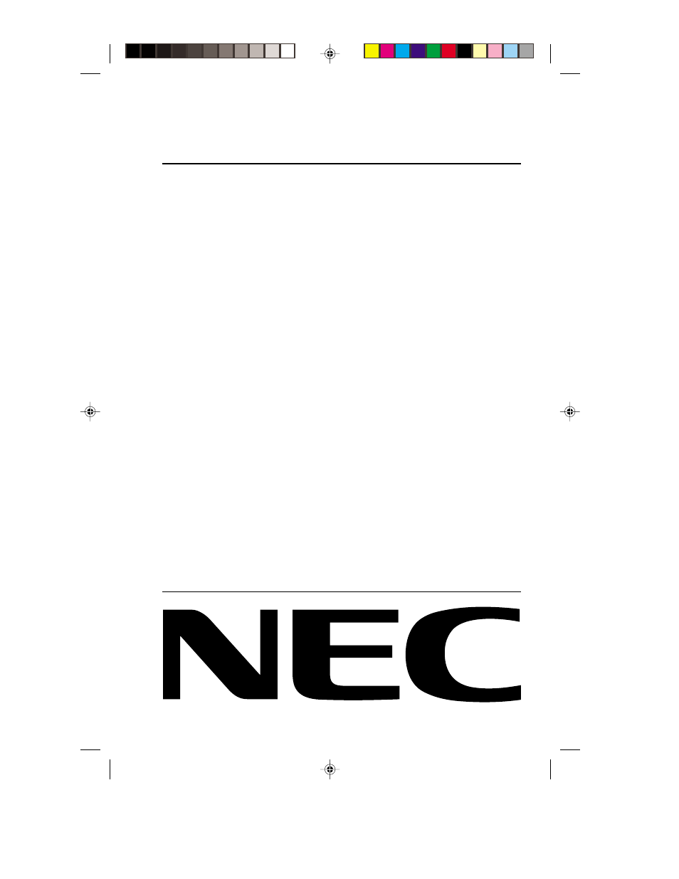 NEC MultiSync LCD 1810X User Manual | 39 pages