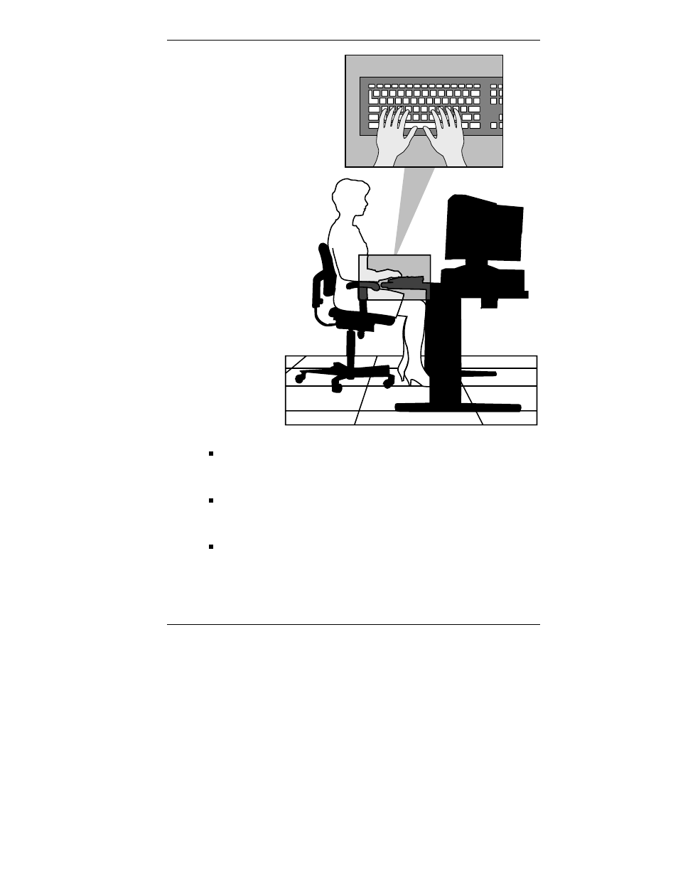 Setting up a healthy work environment a-7 | NEC 2000 Series User Manual | Page 101 / 127