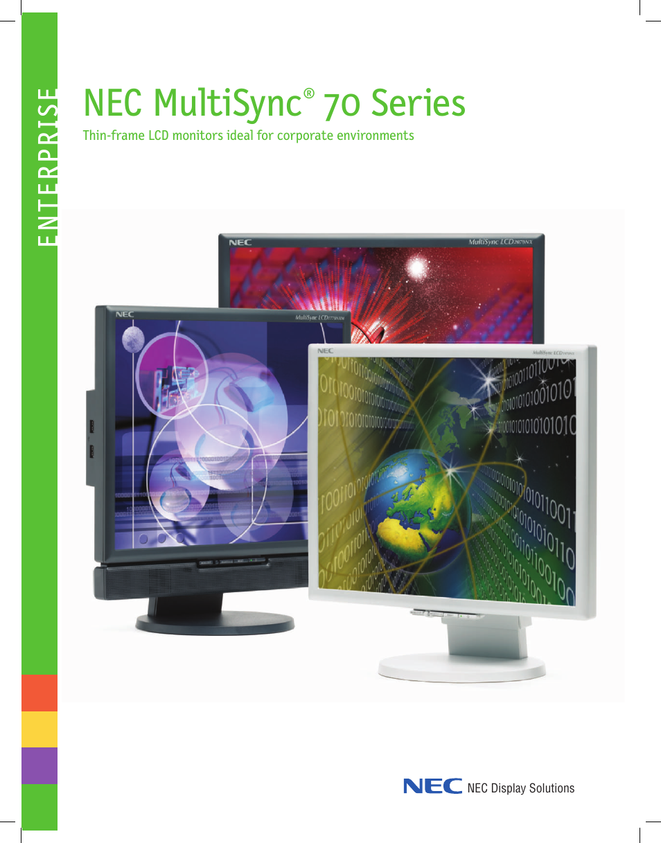 NEC 70 User Manual | 4 pages