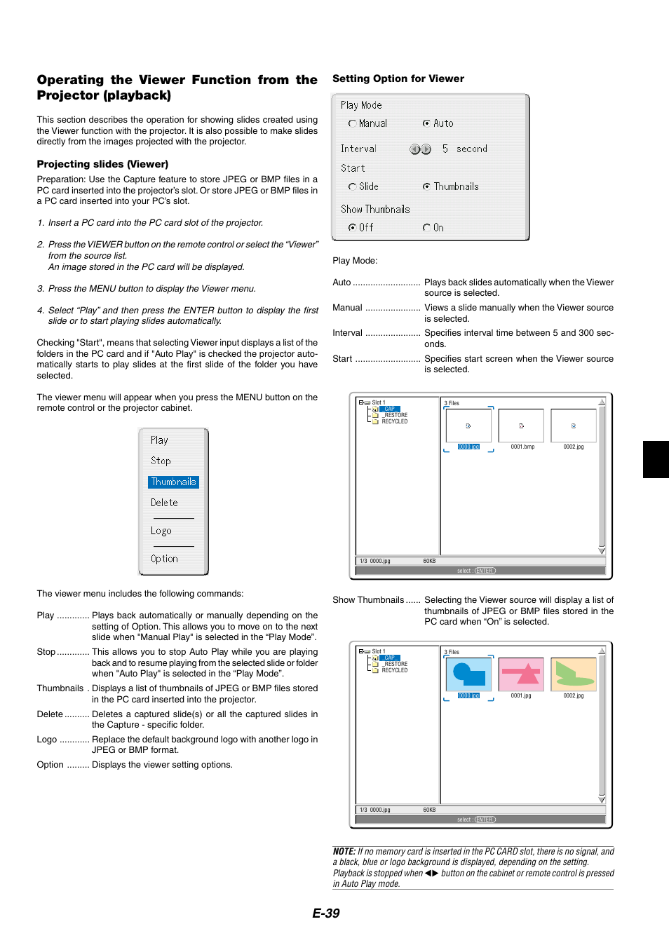 NEC HT1100 User Manual | Page 39 / 55