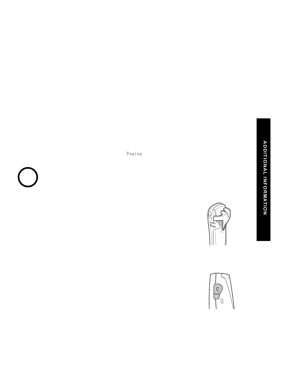 Additional information, Changing the digital security code, Find handset | Installing the beltclip, Headset installation, Hanging, Igital, Ecurity, Andset, Nstalling | NEC DTR-IR-2 User Manual | Page 29 / 44