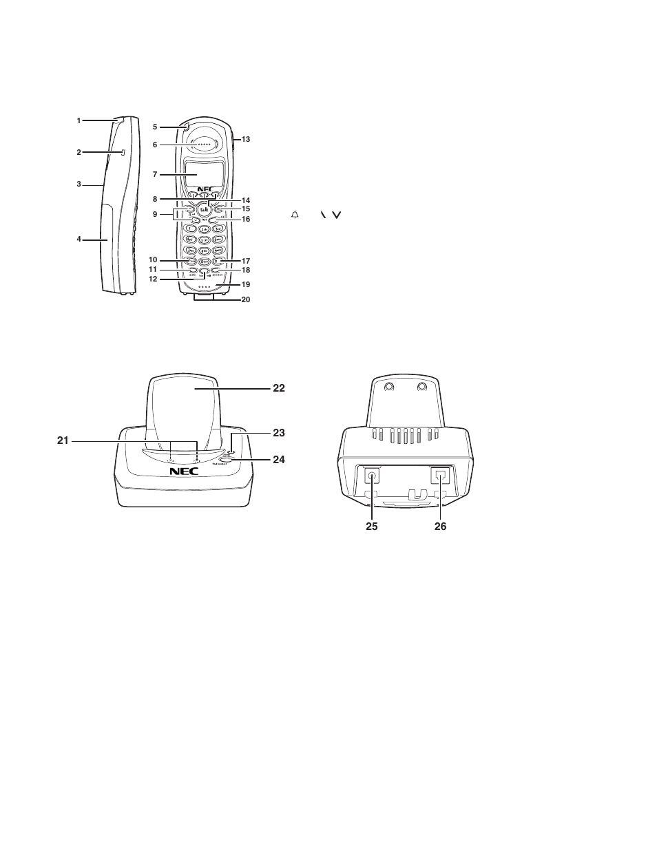 Controls & functions | NEC DTR-IR-2 User Manual | Page 6 / 44