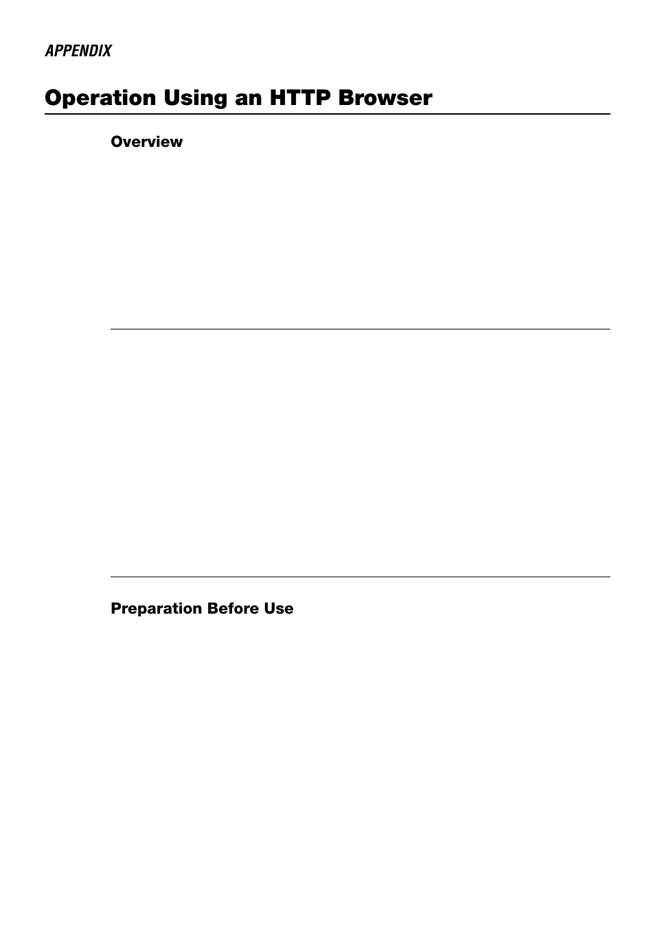 Operation using an http browser | NEC LT240 User Manual | Page 135 / 151
