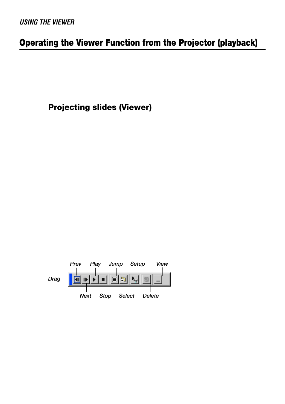 Projecting slides (viewer) | NEC LT240 User Manual | Page 65 / 151