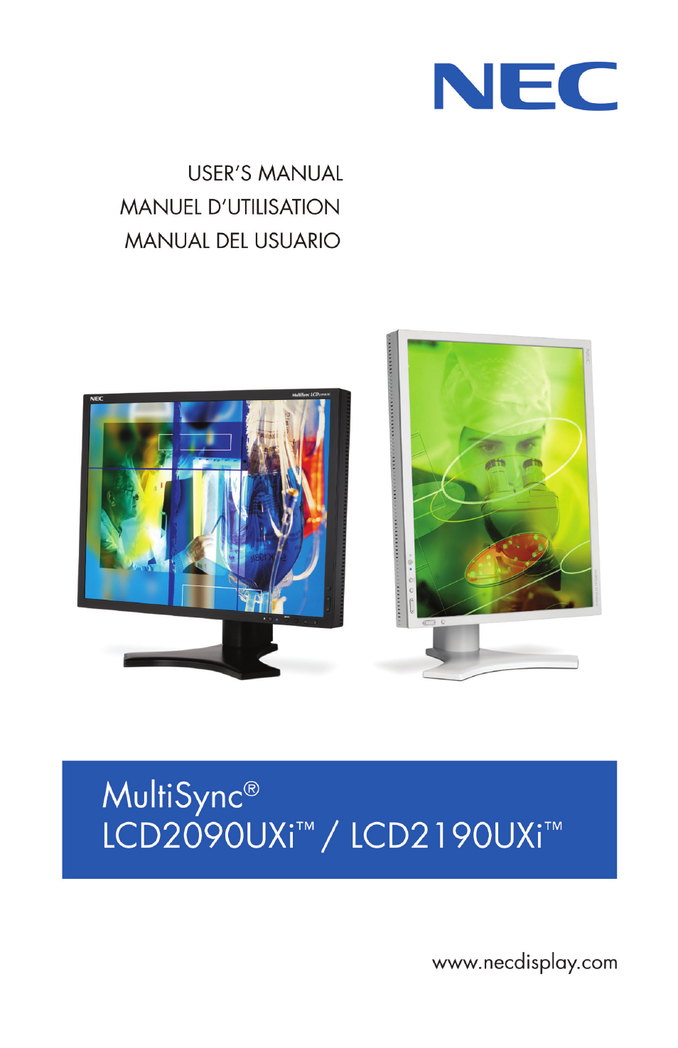 NEC LCD2190UXi User Manual | 131 pages