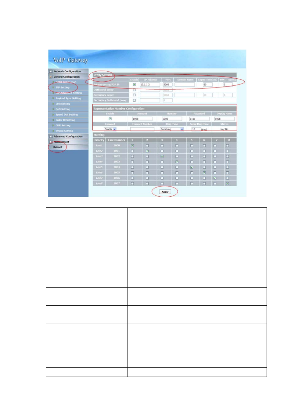 2 sip setting | NEC SP5008A User Manual | Page 19 / 76
