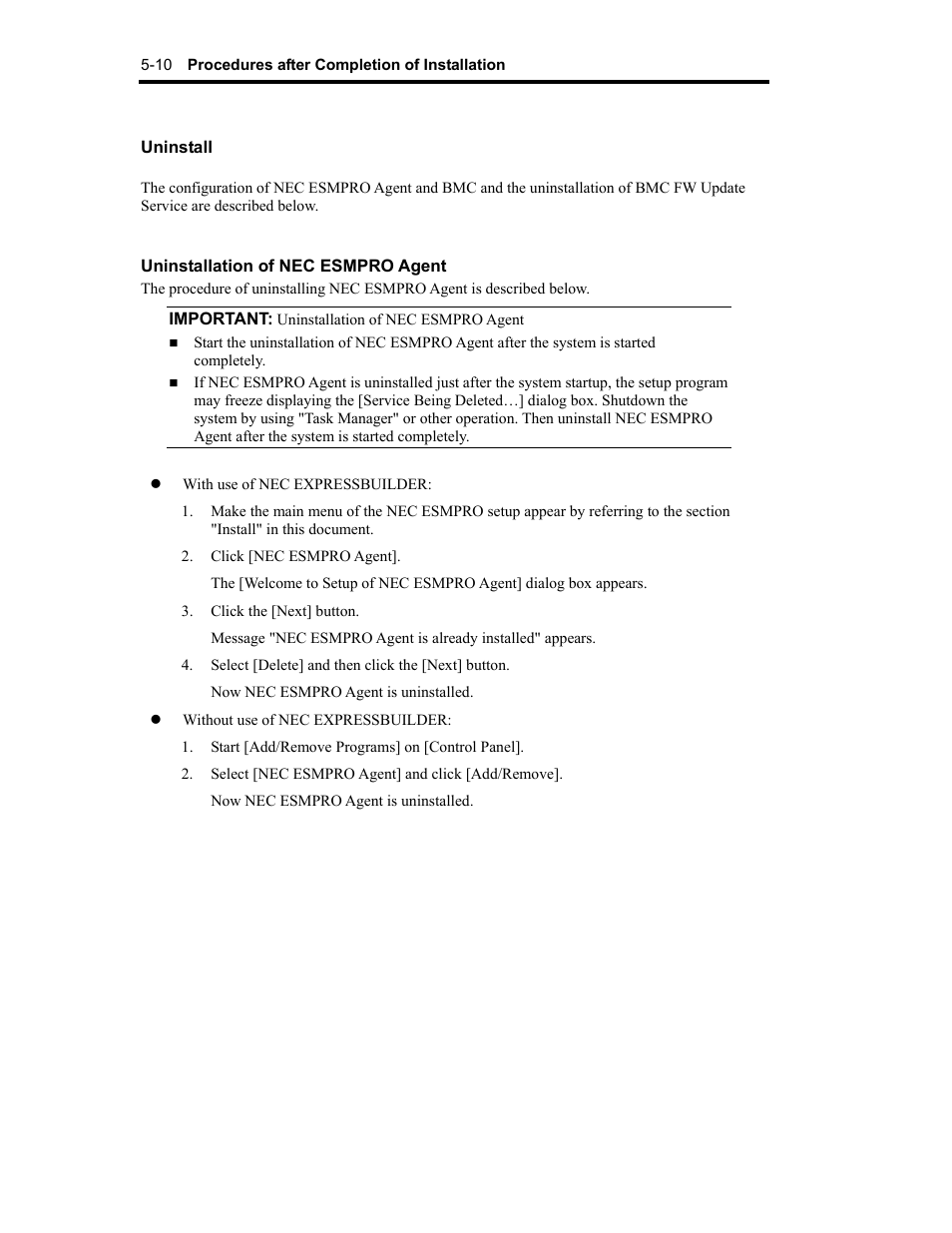 NEC Express 320Lc-R User Manual | Page 112 / 145