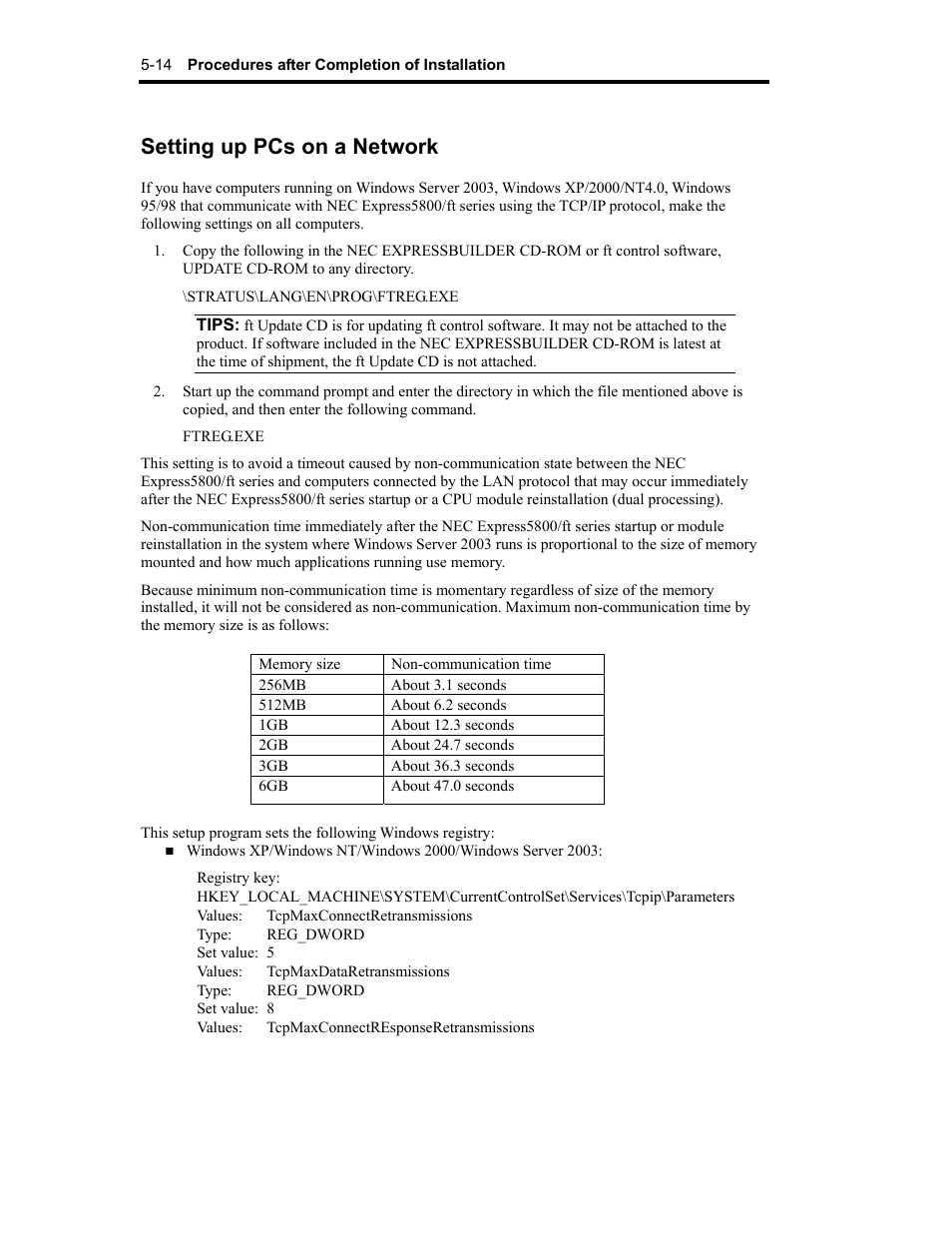 Setting up pcs on a network | NEC Express 320Lc-R User Manual | Page 116 / 145