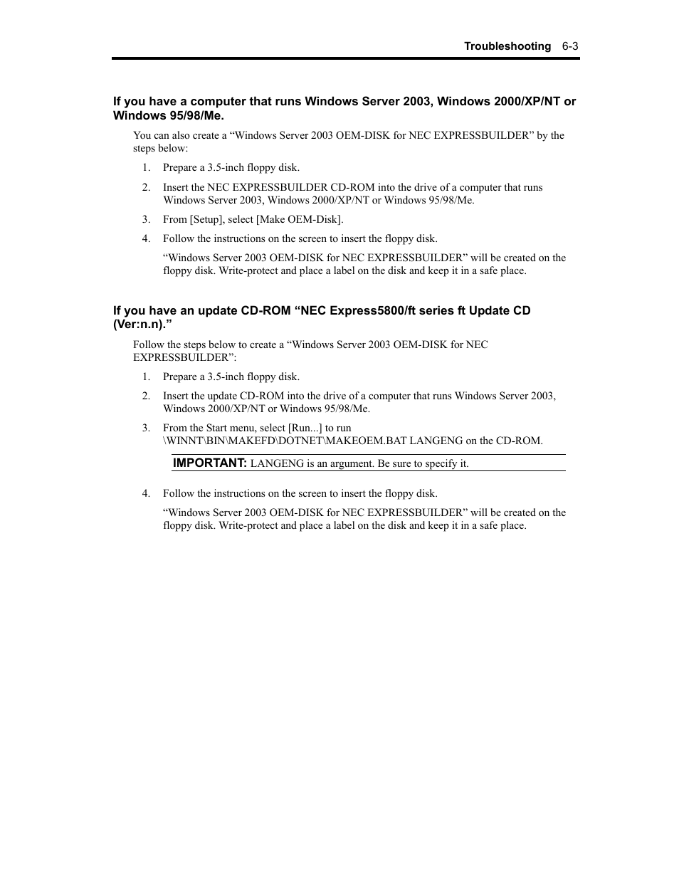 NEC Express 320Lc-R User Manual | Page 122 / 145