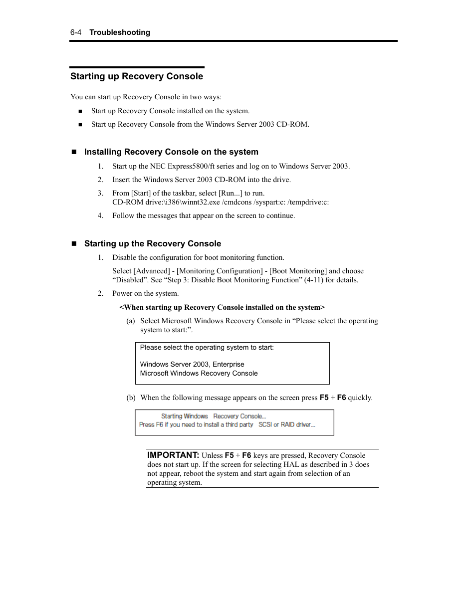 NEC Express 320Lc-R User Manual | Page 123 / 145