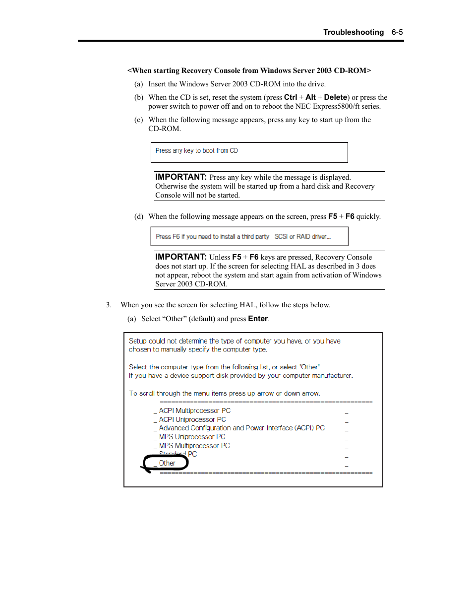NEC Express 320Lc-R User Manual | Page 124 / 145