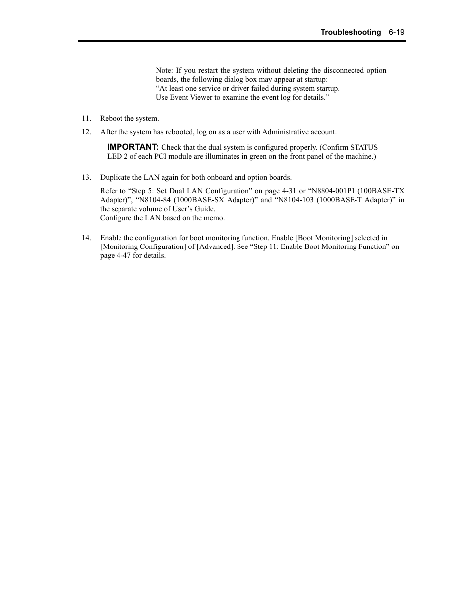 NEC Express 320Lc-R User Manual | Page 138 / 145