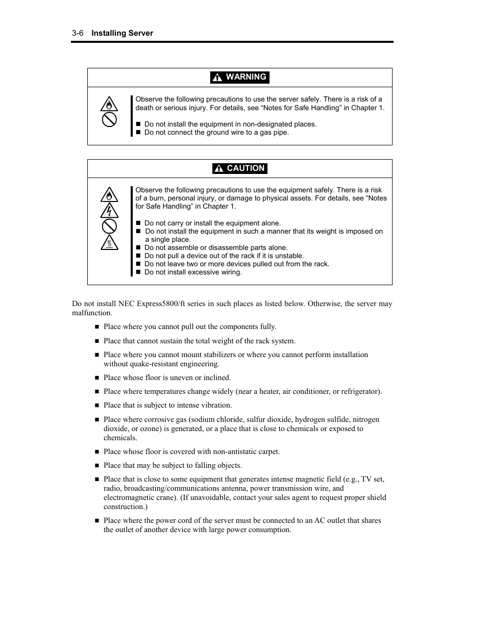 NEC Express 320Lc-R User Manual | Page 38 / 145
