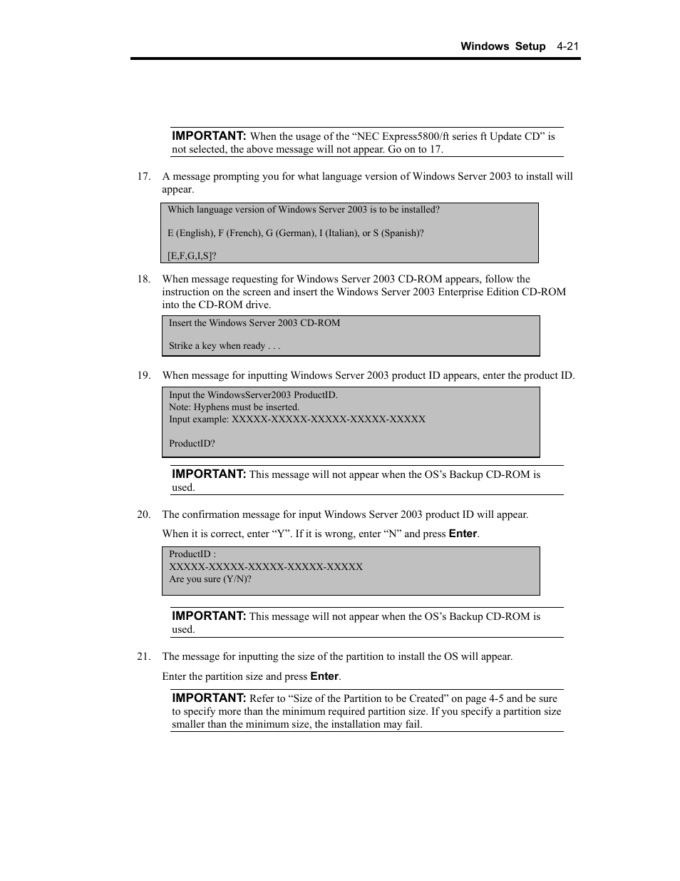 NEC Express 320Lc-R User Manual | Page 65 / 145