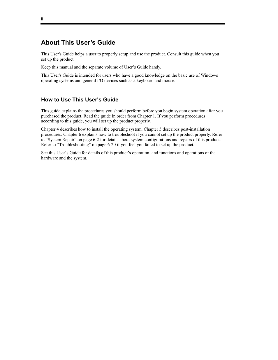 About this user’s guide | NEC Express 320Lc-R User Manual | Page 8 / 145