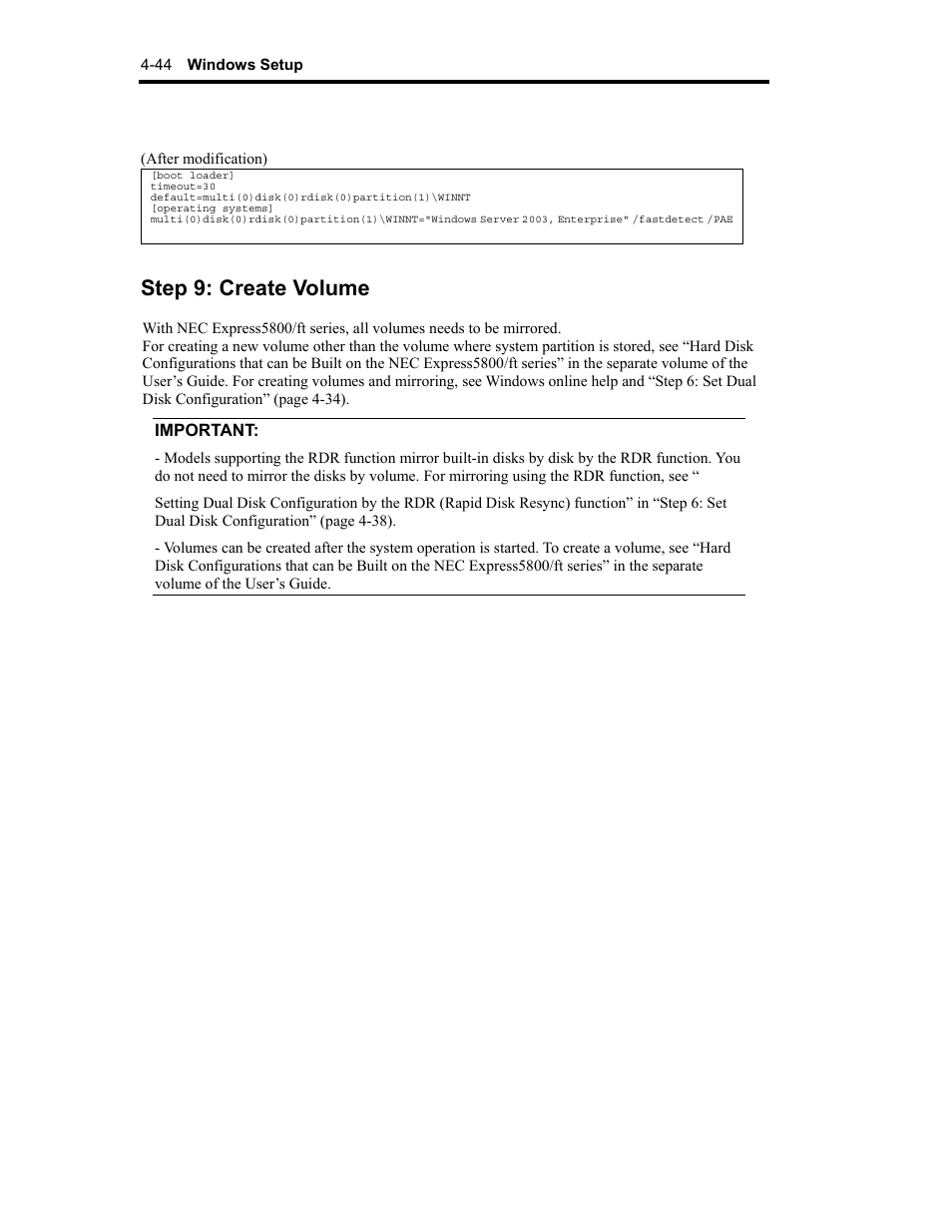 Step 9: create volume | NEC Express 320Lc-R User Manual | Page 88 / 145