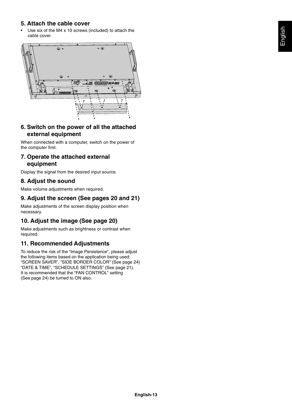 NEC MULTISYNC P461 User Manual | Page 15 / 40