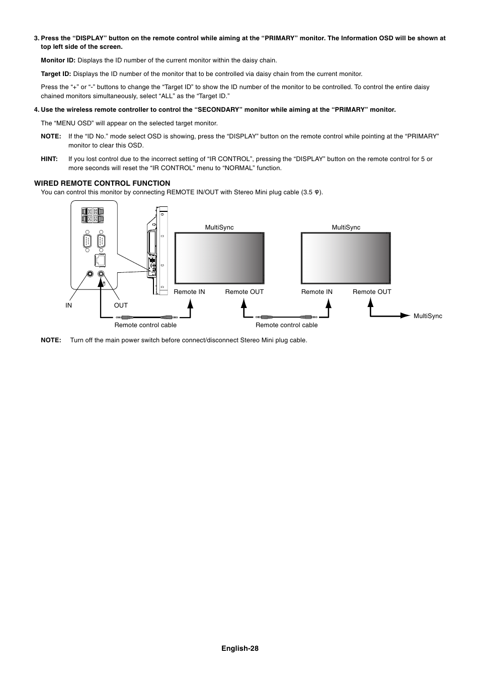 NEC MULTISYNC P461 User Manual | Page 30 / 40