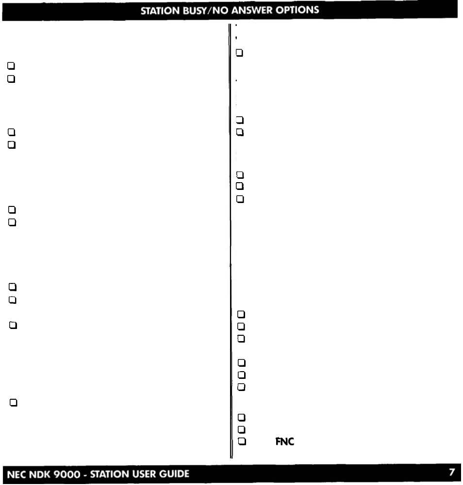 With | NEC NDK 900 User Manual | Page 7 / 11