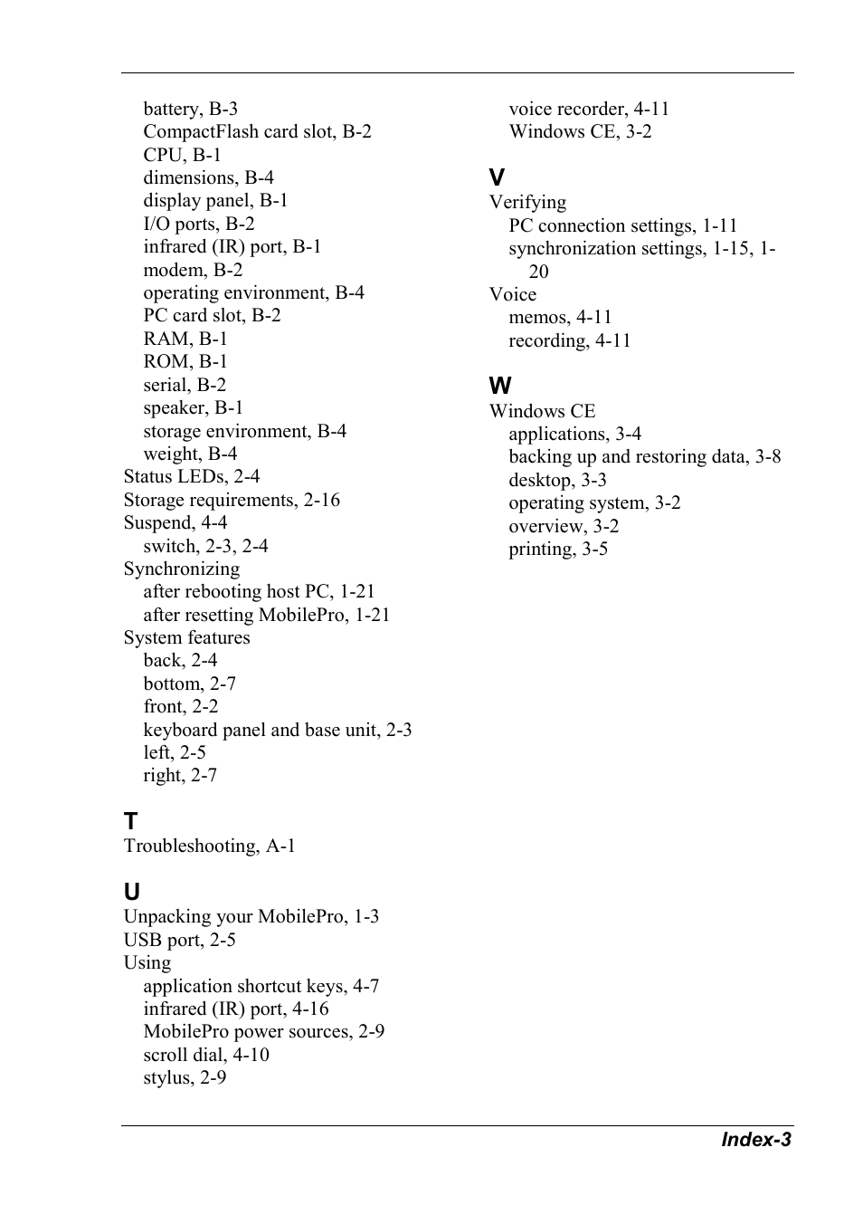NEC MobilePro 790 User Manual | Page 104 / 104