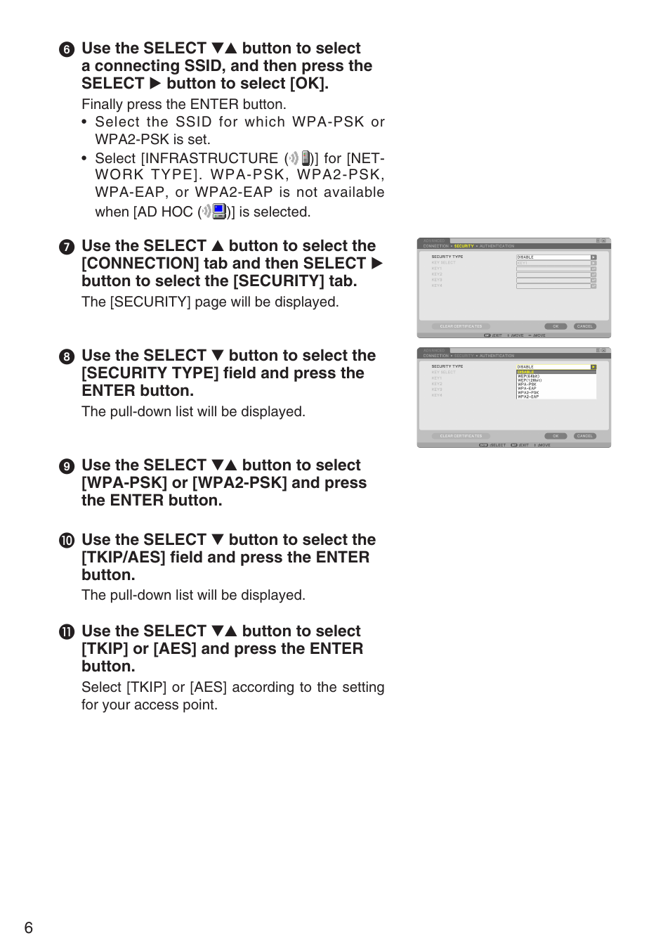 NEC NP901W User Manual | Page 6 / 17