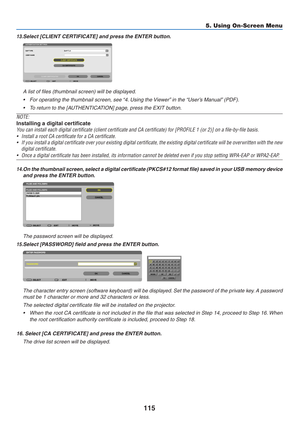 NEC NP-P350X User Manual | Page 133 / 222