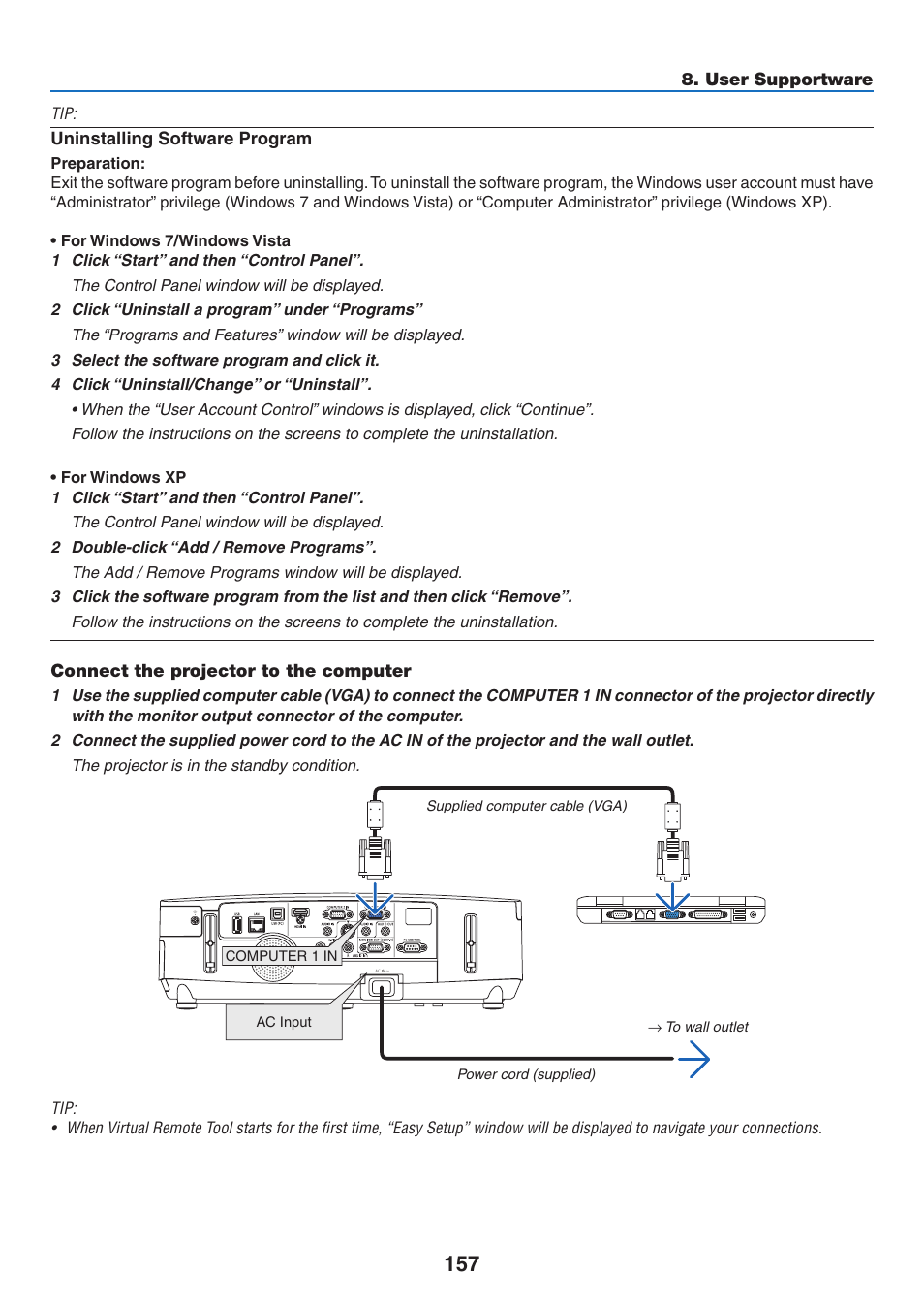 NEC NP-P350X User Manual | Page 175 / 222